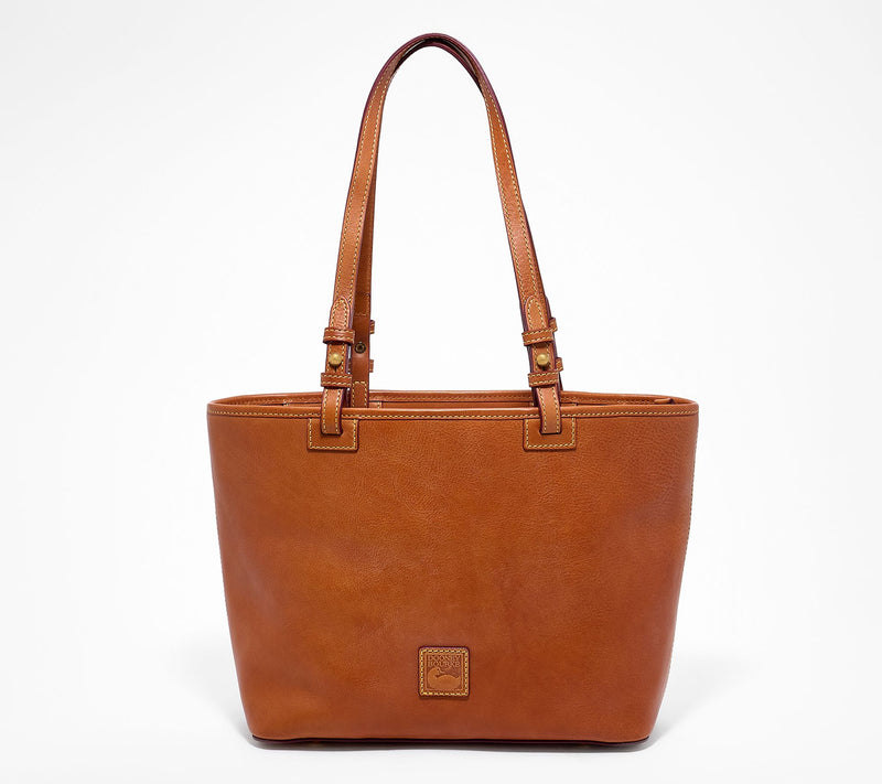 Dooney & Bourke Florentine Leather Small Leisure Shopper — View 7