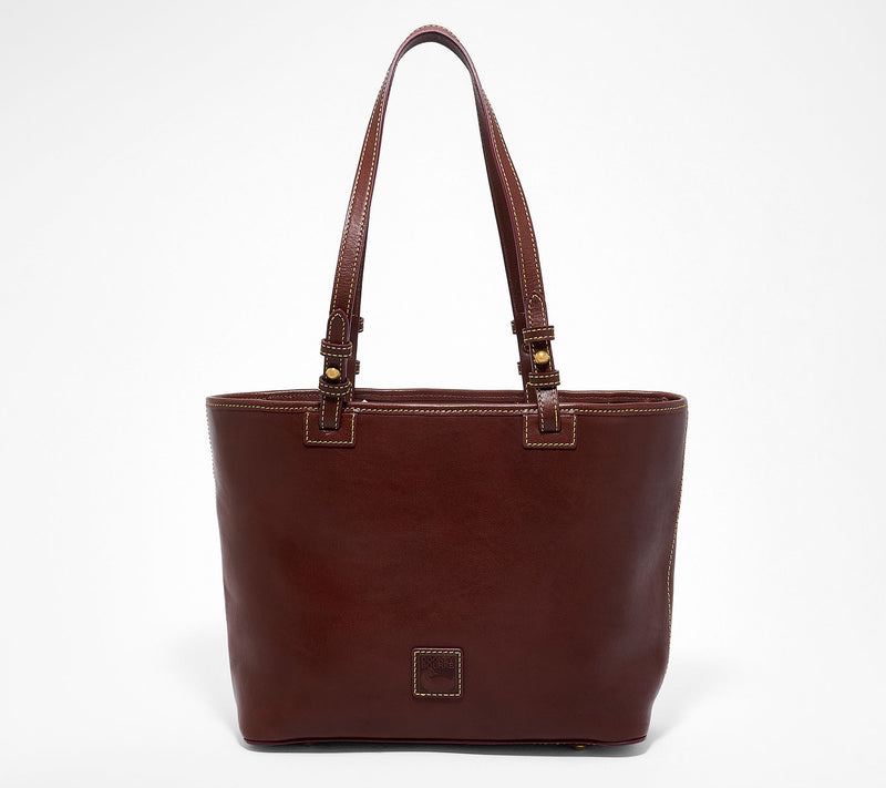 Dooney & Bourke Florentine Leather Small Leisure Shopper — View 4