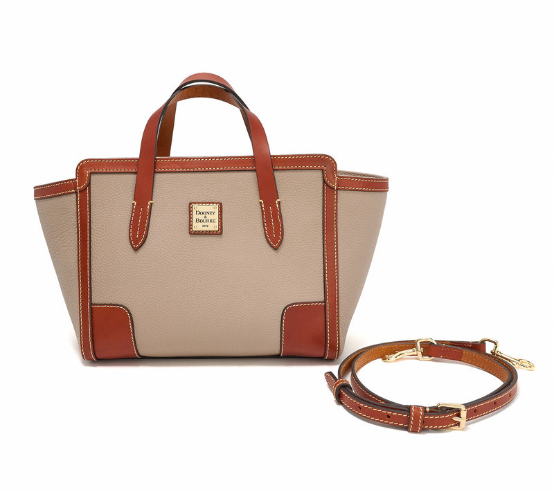 Dooney & Bourke Pebble Leather Small Shopper — View 12