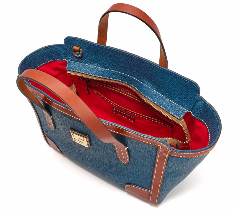 Dooney & Bourke Pebble Leather Small Shopper — View 3