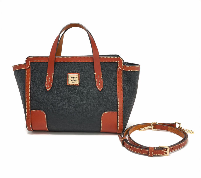 Dooney & Bourke Pebble Leather Small Shopper — View 15