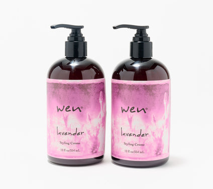 WEN by Chaz Dean Super-Size Styling Creme 12oz Duo