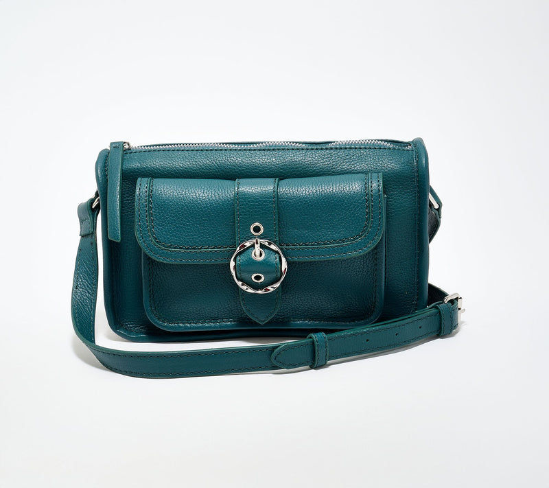 Kim Gravel Blessed & Busy Leather East/ West Crossbody — View 11