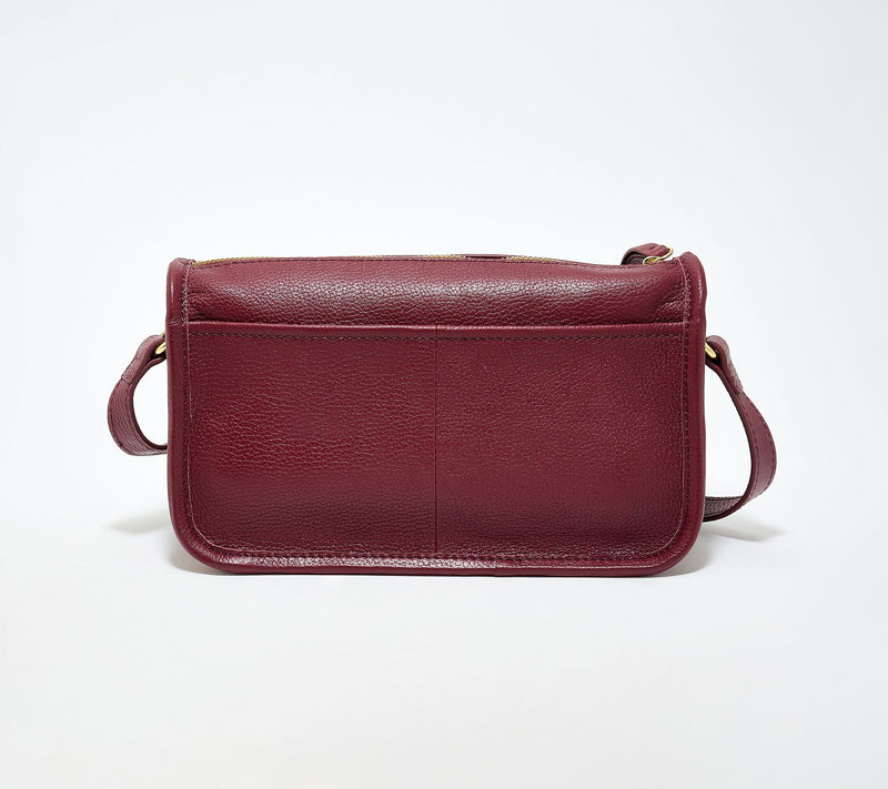 Kim Gravel Blessed & Busy Leather East/ West Crossbody — View 3