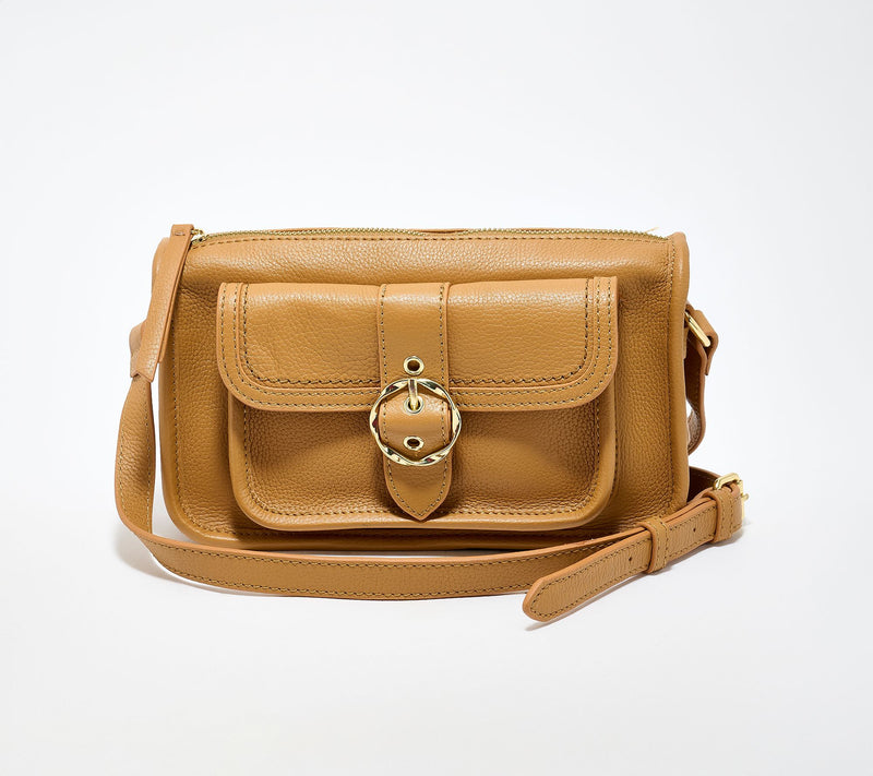 Kim Gravel Blessed & Busy Leather East/ West Crossbody — View 12