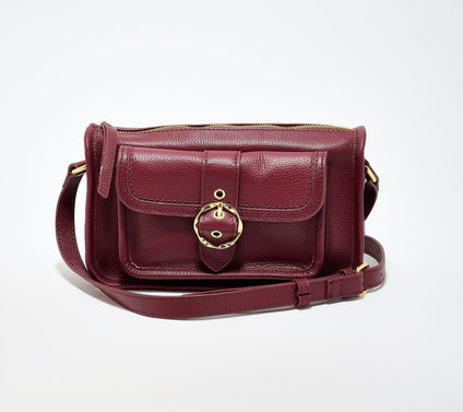 Kim Gravel Blessed & Busy Leather East/ West Crossbody