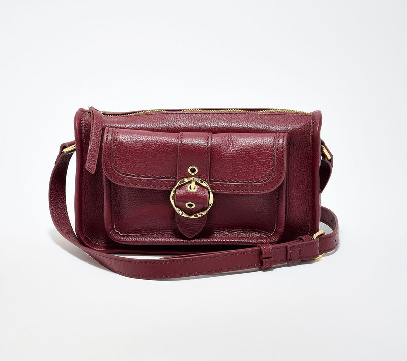 Kim Gravel Blessed & Busy Leather East/ West Crossbody — Main view