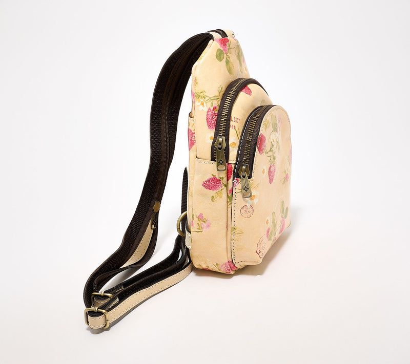 Patricia Nash Annalie Leather Convertible Sling Backpack — View 2