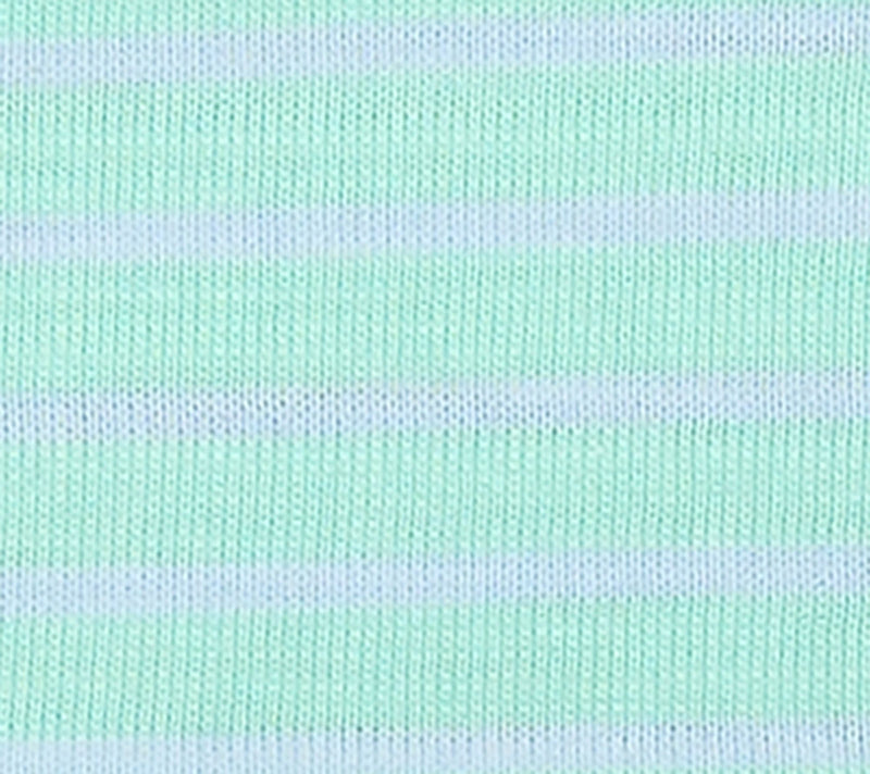 Denim & Co. Striped Textured Cotton & Chambray Twofer Top — View 7