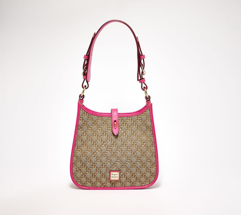 Dooney & Bourke Jacquard Maritime Messenger Shoulder Bag — View 13