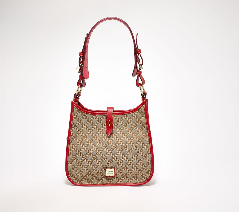 Dooney & Bourke Jacquard Maritime Messenger Shoulder Bag — View 14
