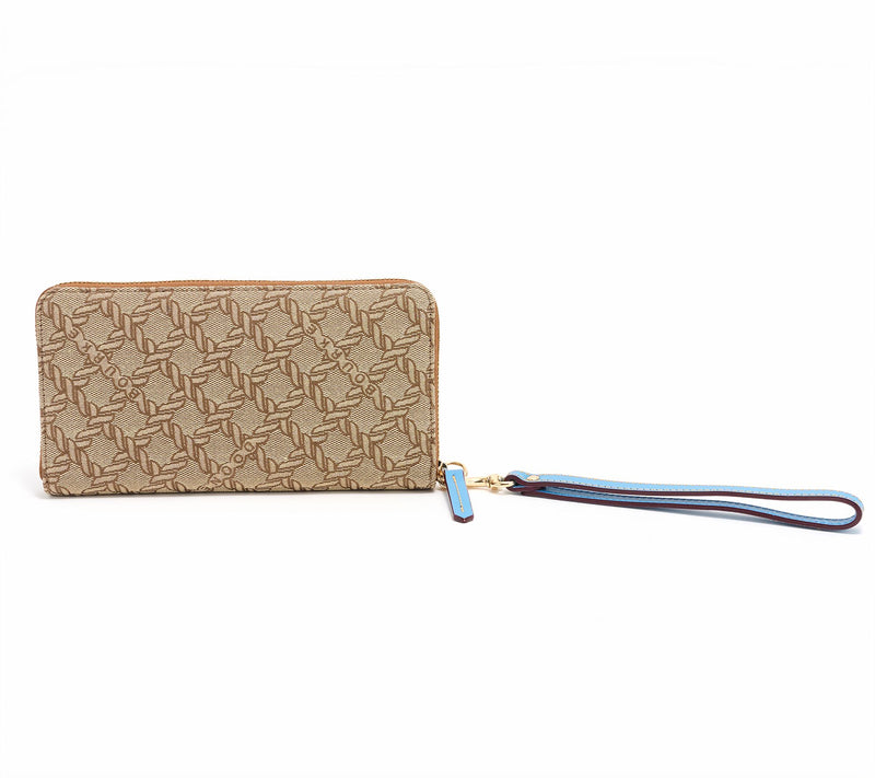 Dooney & Bourke Jacquard Maritime Large Zip Around Wristlet — View 2