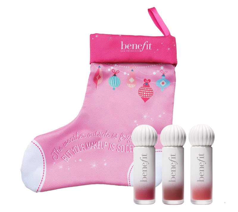 Benefit Cosmetics Plushtint Matte Lip Tint Trio+ Stocking — Main view