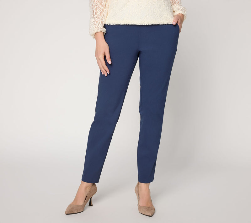 Ree by the Pioneer Woman Petite Straight Leg Woven Trousers — View 14