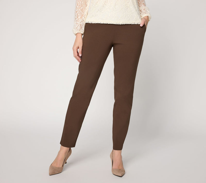 Ree by the Pioneer Woman Petite Straight Leg Woven Trousers — View 16