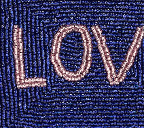 America & Beyond Embellished Phrase Coin Pouch — View 5