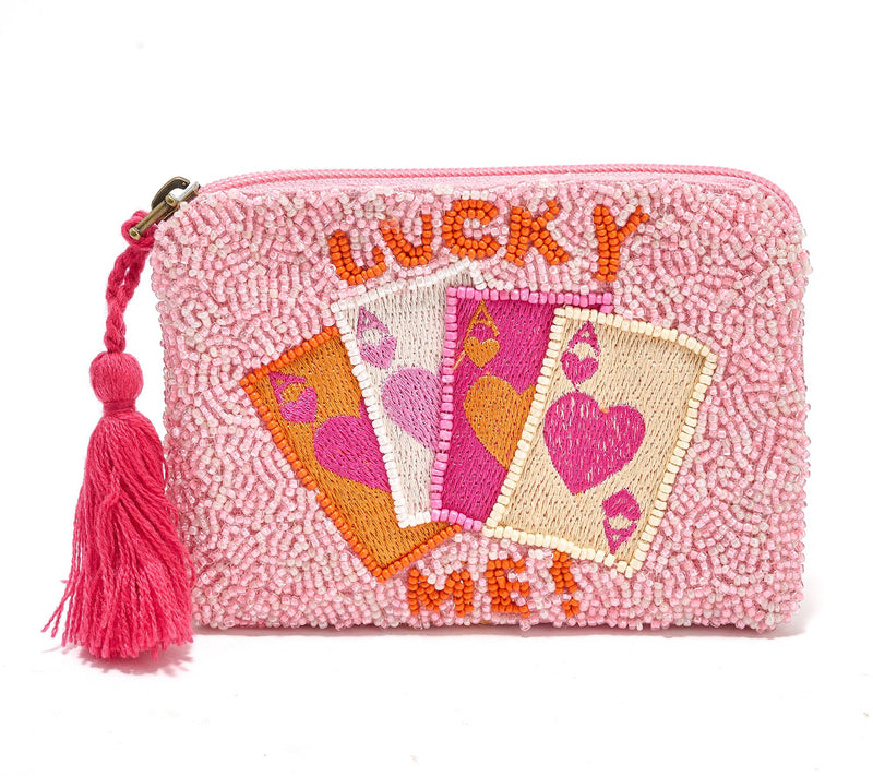 America & Beyond Embellished Phrase Coin Pouch — View 12
