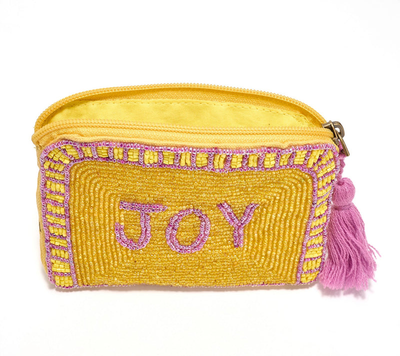 America & Beyond Embellished Phrase Coin Pouch — View 3