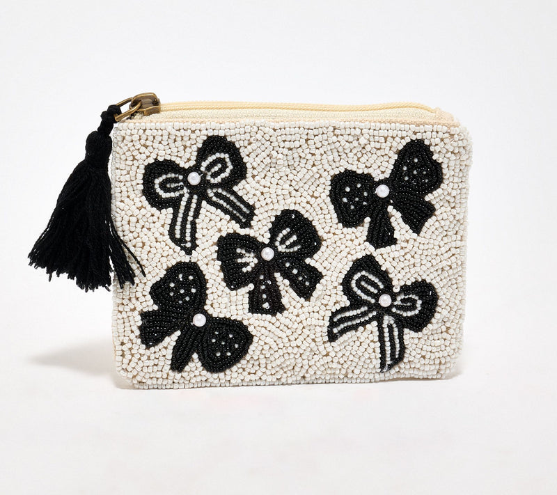 America & Beyond Embellished Bow Coin Pouch — View 9