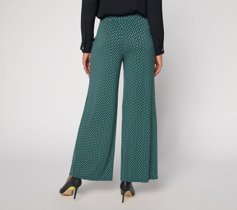 Joan Rivers Petite Full Length Palazzo Pants — View 8