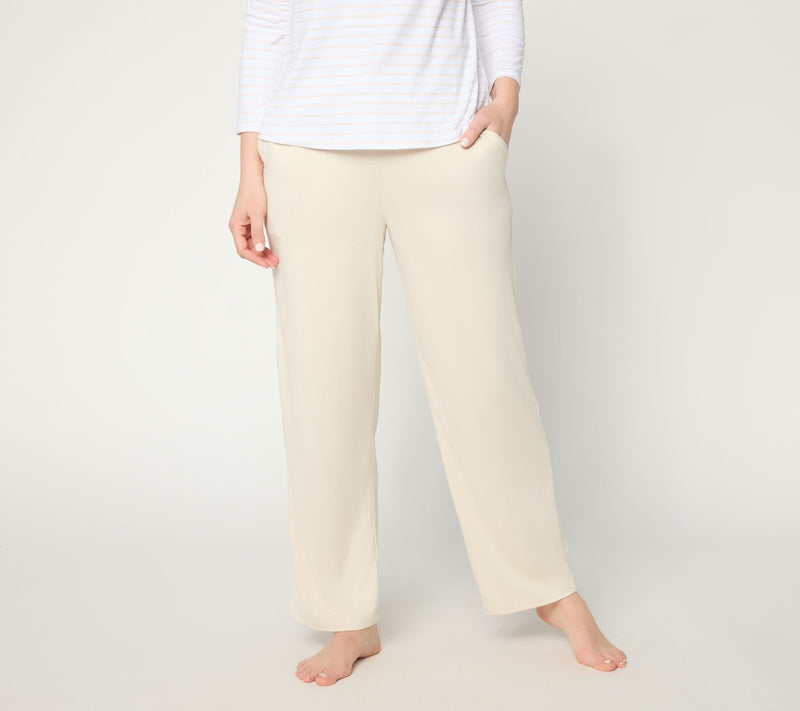Cuddl Duds Flexwear Lounge Pant with Drawcord Detail — View 7