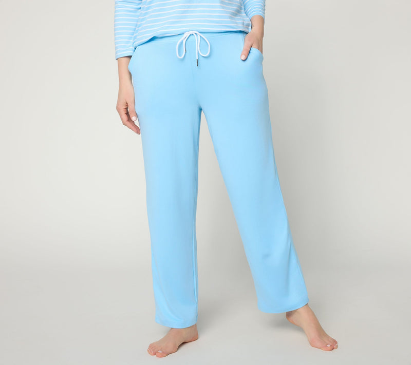 Cuddl Duds Flexwear Lounge Pant with Drawcord Detail — Main view