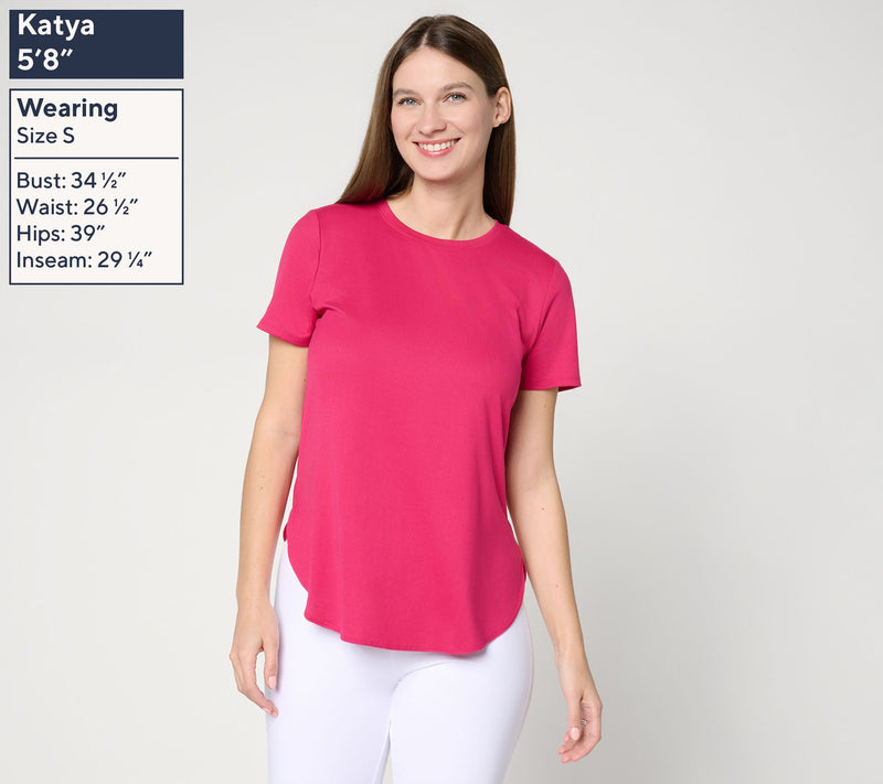 Skechers GoDri Swift Short Sleeve Tunic Tee — View 3
