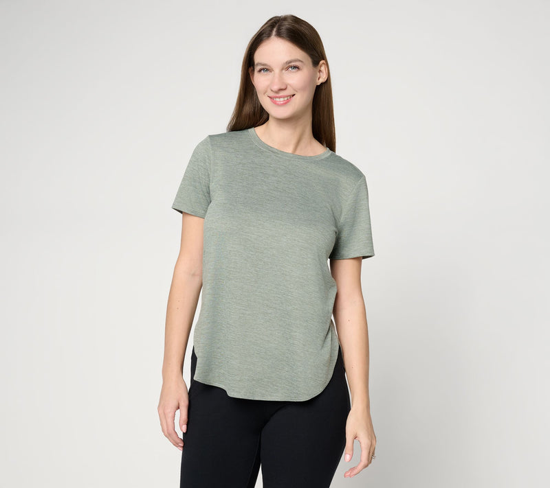 Skechers GoDri Swift Short Sleeve Tunic Tee — View 17