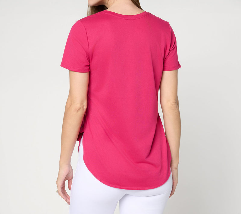 Skechers GoDri Swift Short Sleeve Tunic Tee — View 4