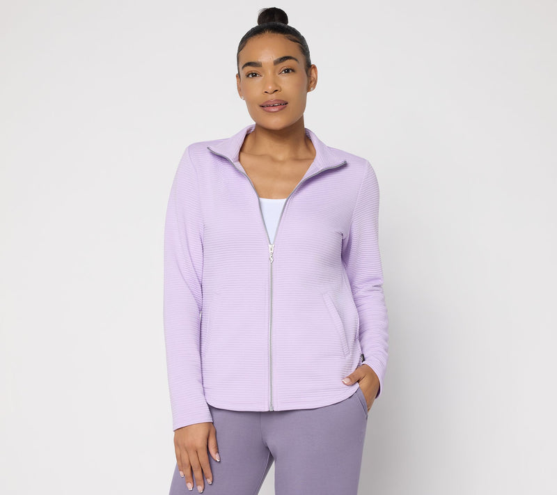 Skechers The GoWalk Ottoman Scoop Hem Jacket — Main view