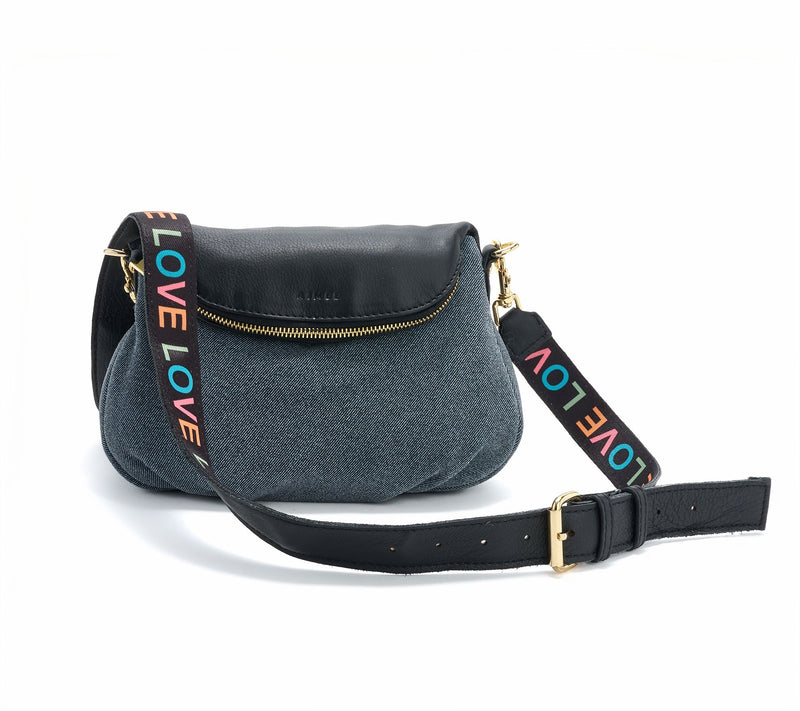 Aimee Kestenberg Dual Entry Leather Crossbody w/ Two Way Strap — View 13