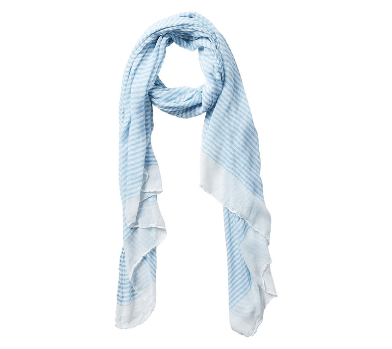 Hadley Wren Tiny Stripe Insect Shield 70" x 40"Scarf — View 20