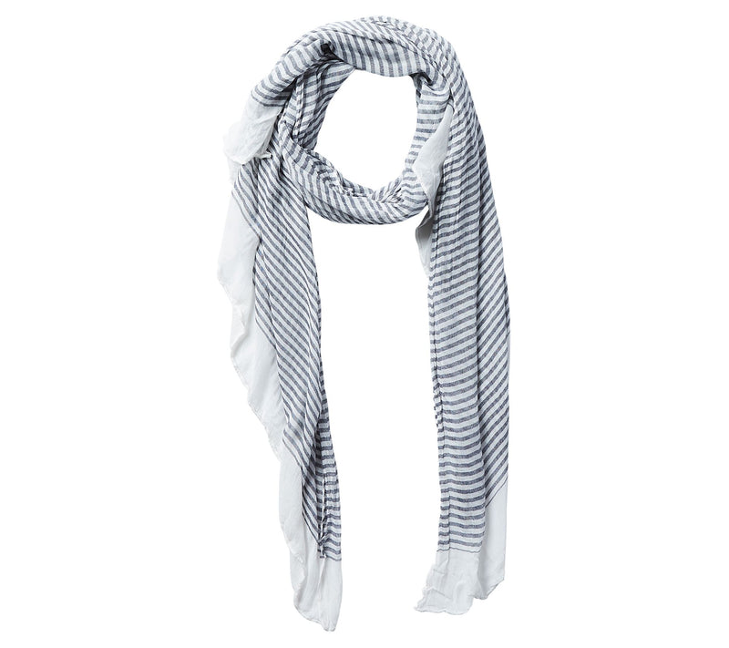 Hadley Wren Tiny Stripe Insect Shield 70" x 40"Scarf — View 21
