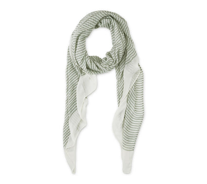 Hadley Wren Tiny Stripe Insect Shield 70" x 40"Scarf