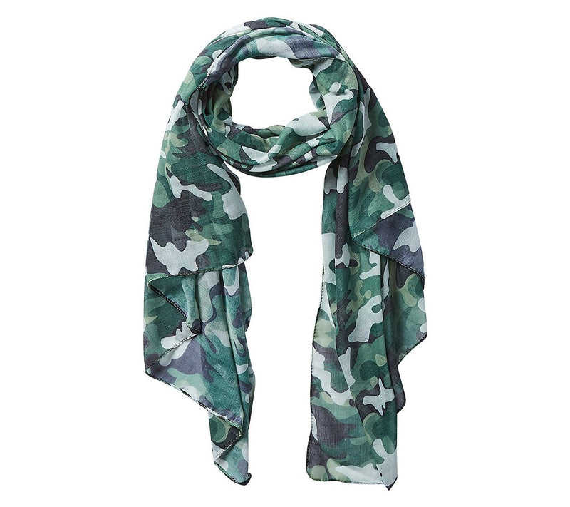 Hadley Wren Camo Insect Shield 70" x 36" Scarf — View 12