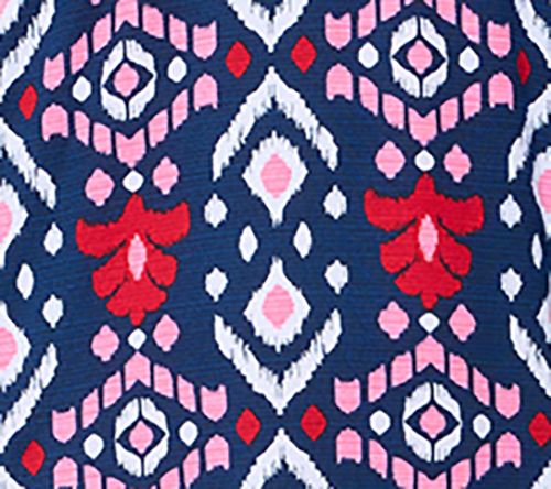 Carole Hochman Caftan with Stitch Detail Neckline — View 8