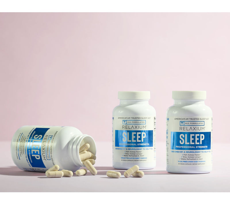 Relaxium Sleep Advanced Strength w/ Magnesium 90 Day Supply — View 5