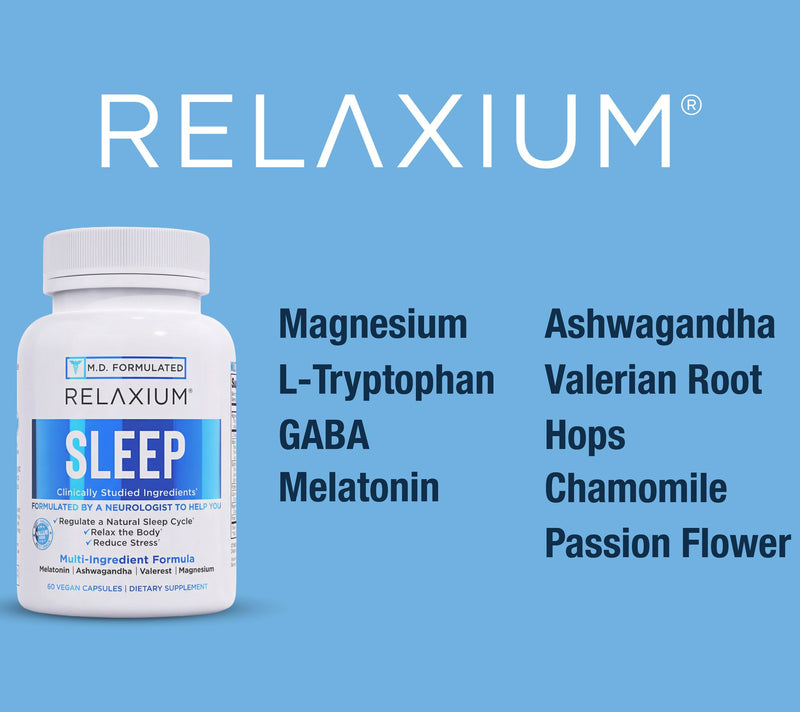 Relaxium Sleep Advanced Strength w/ Magnesium 90 Day Supply — View 4