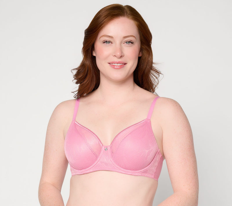 Breezies Fan Lace Unlined Underwire Bra — Main view