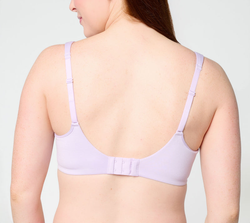 Breezies Lace Touch Underwire T-Shirt Bra — View 3