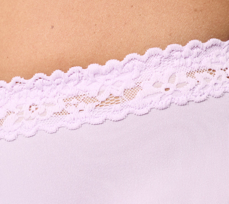 Breezies Lace Touch Full Brief Panty Set of 3 — View 4