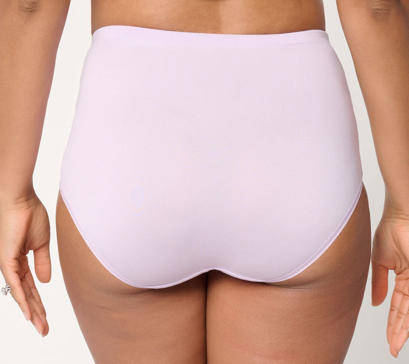 Breezies Lace Touch Full Brief Panty Set of 3 — View 3