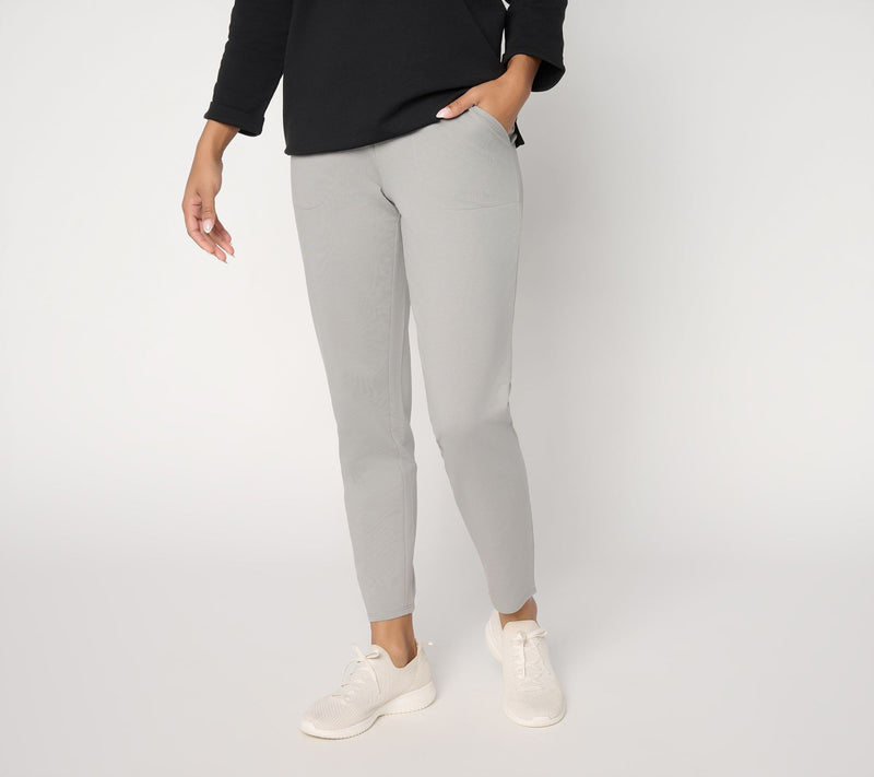 Denim & Co Regular EasyWear French Terry Ankle Pants — View 14