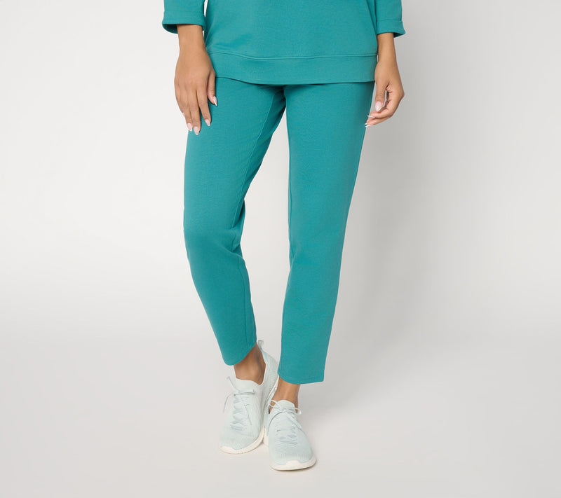 Denim & Co Regular EasyWear French Terry Ankle Pants — View 16
