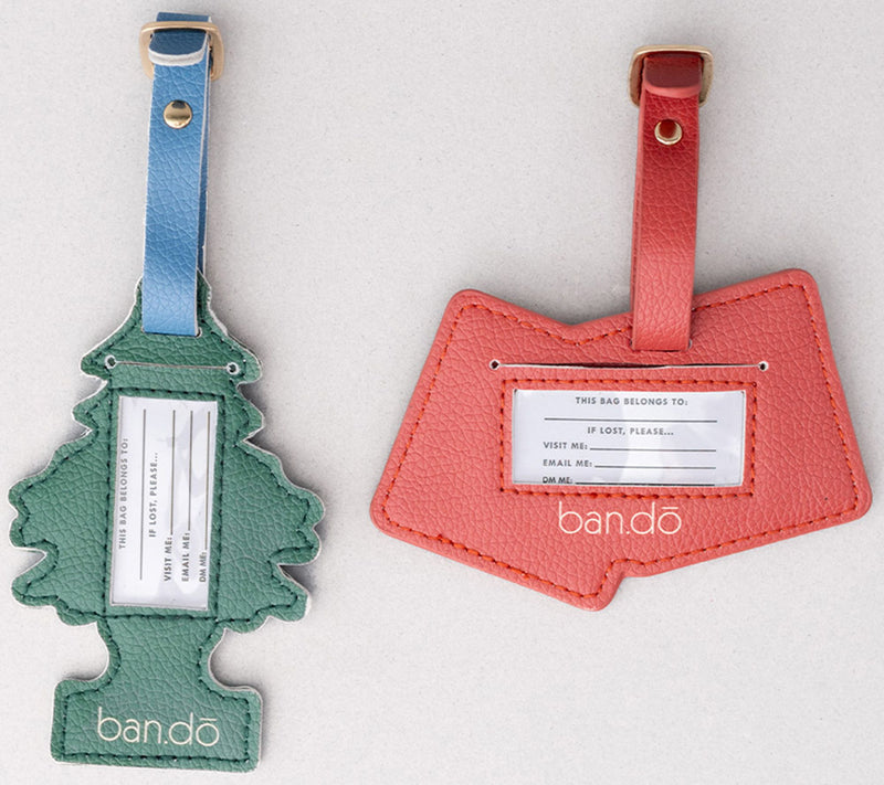 ban.do Road Trip Luggage Tag 2-Piece Set — View 2