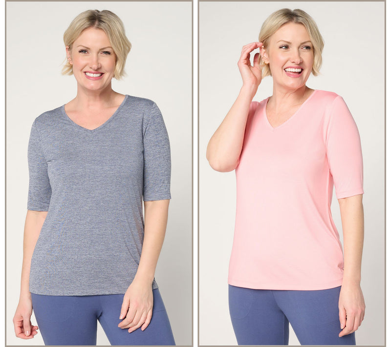 Denim & Co. Active Cool to the Touch 2-Pack Tops — View 12
