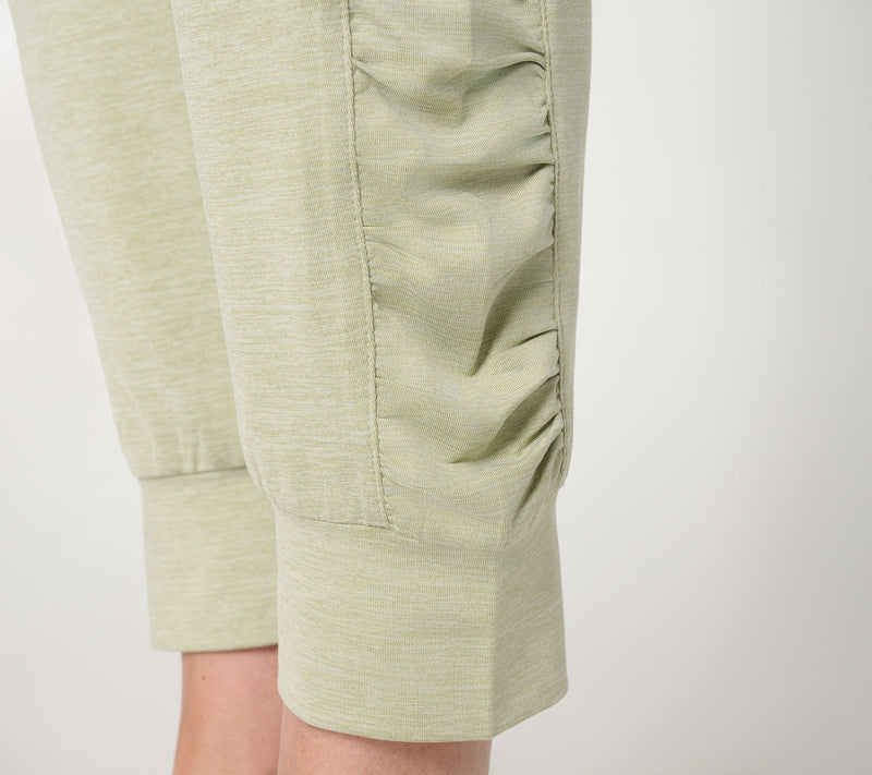 Denim & Co. Active Petite Cool to the Touch Ruched Joggers — View 6