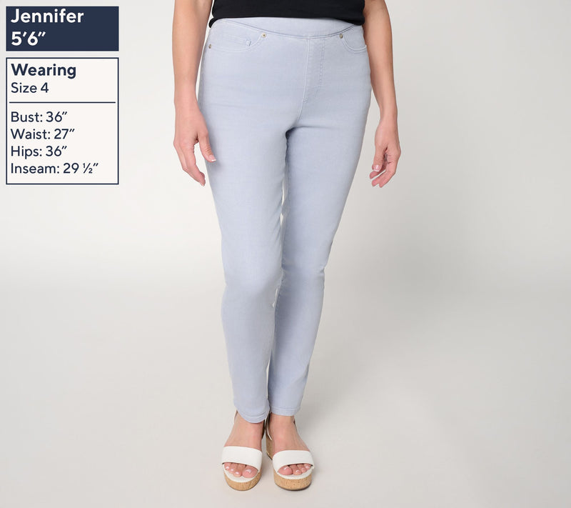 Ree by the Pioneer Woman Regular Pull-On Skinny Full Length Jeans — View 5