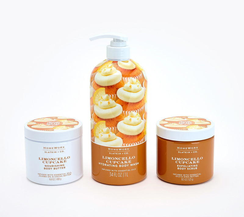 HomeWorx by Slatkin + Co. Bloom Into Hydration 3pc Body Care Set — Main view
