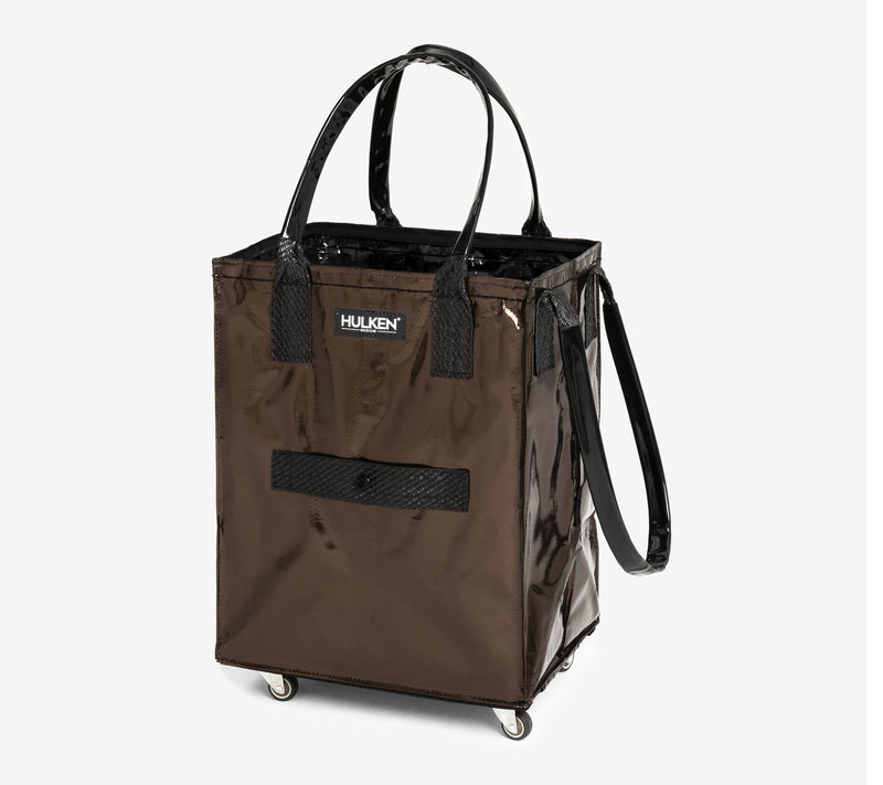 Hulken Medium Rolling Tote Bag with Zip Top & Button Closure — View 21